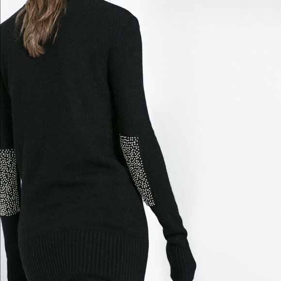 𝅺SIZE S Zara Knit Crew Neck Sweater - Picture 1 of 8